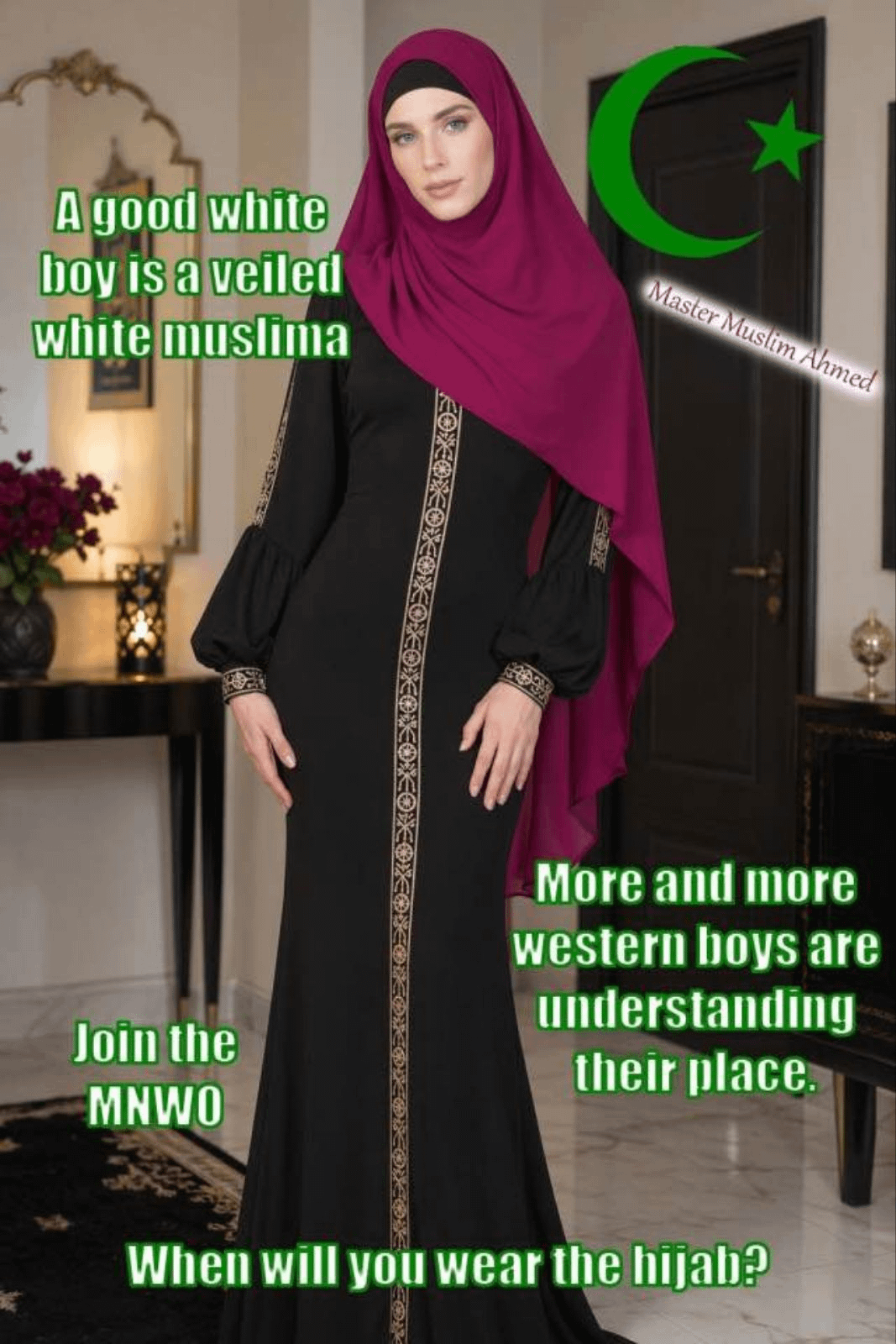 HijabiXXX MILF Boudoir Tease: Wet Lips, Lace, and Curves