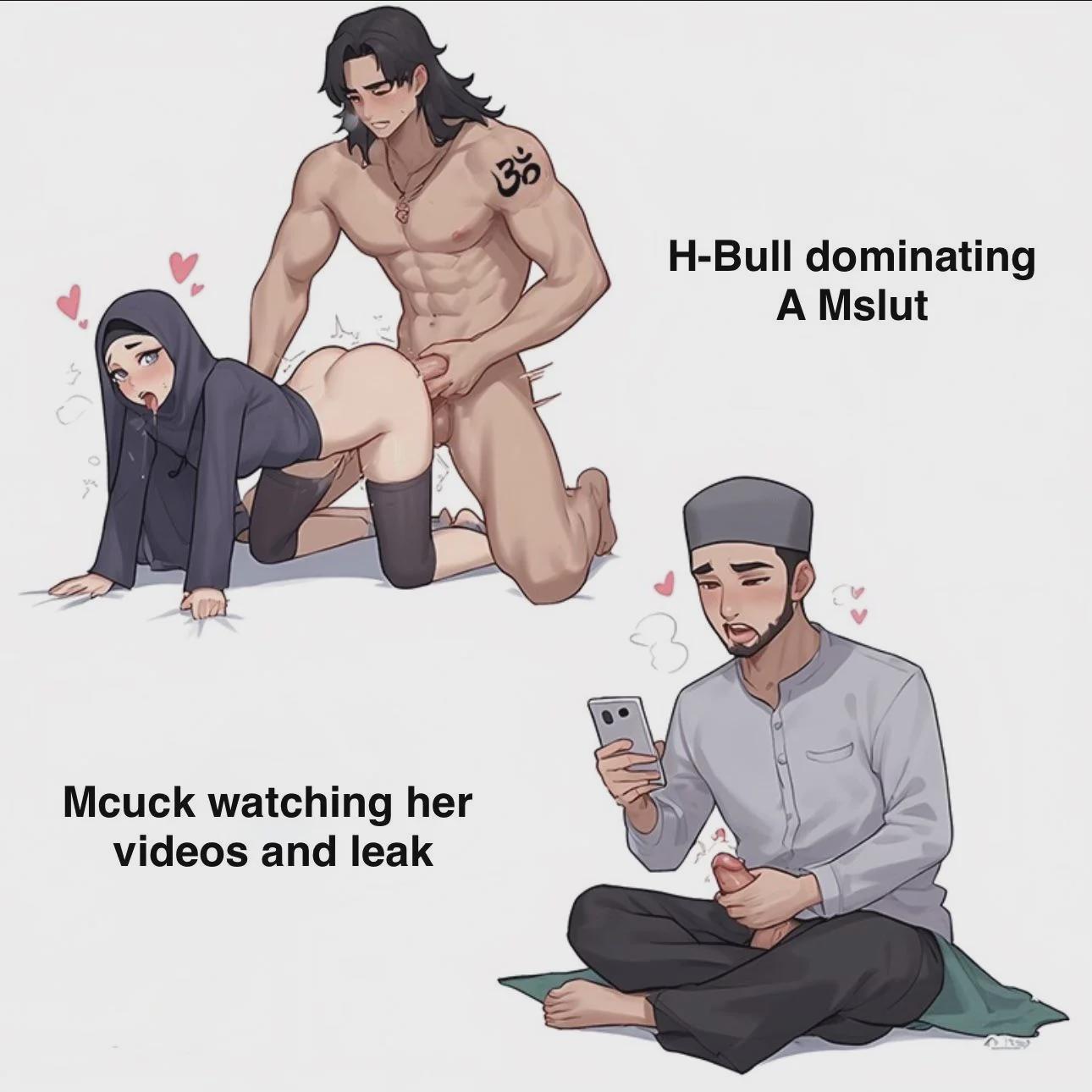 HijabiXXX Boudoir Tease in Lace — MuslimILF Exclusive