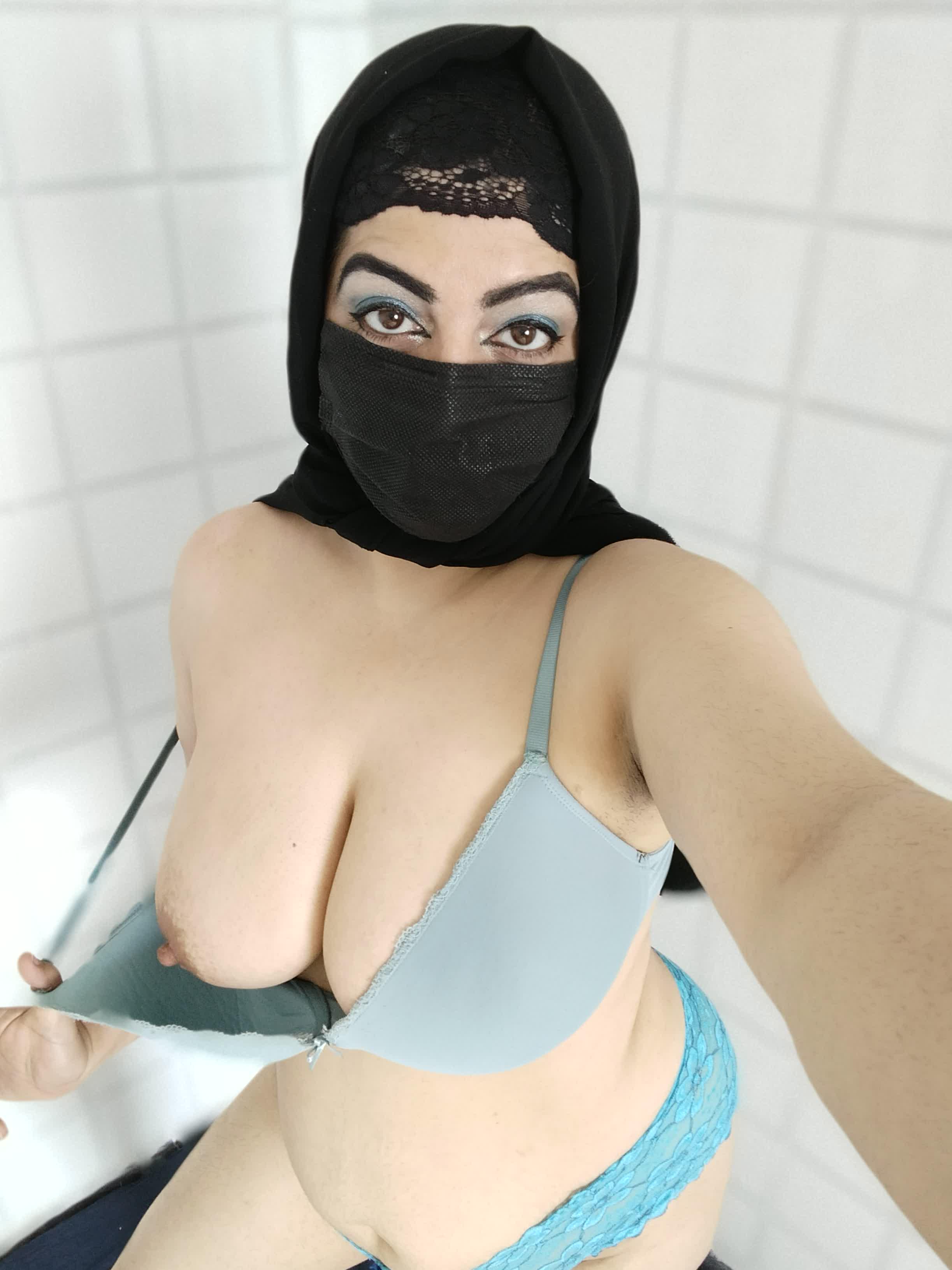 Hijab MILF Joins Passionate Arab Threesome POV Fantasy