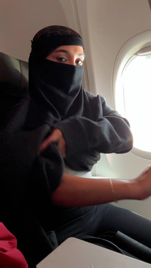 Hijabi Housewife Takes a Thick Ride in Turbulence Fantasy